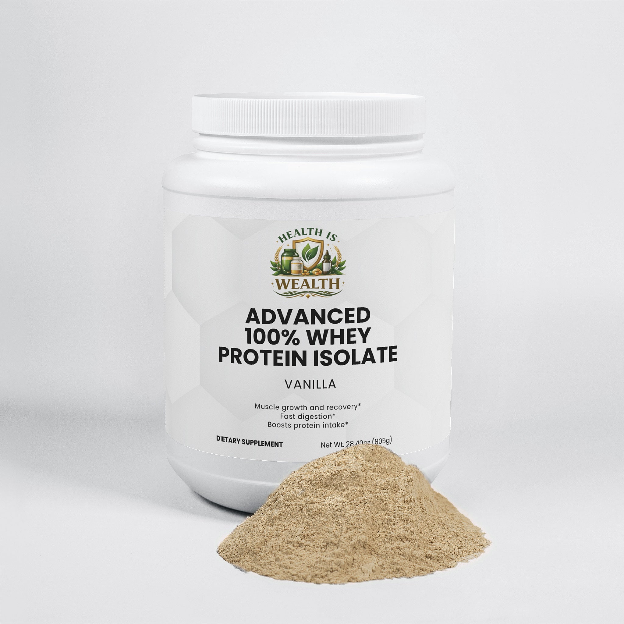 Advanced 100% Whey Protein Isolate (Vanilla)