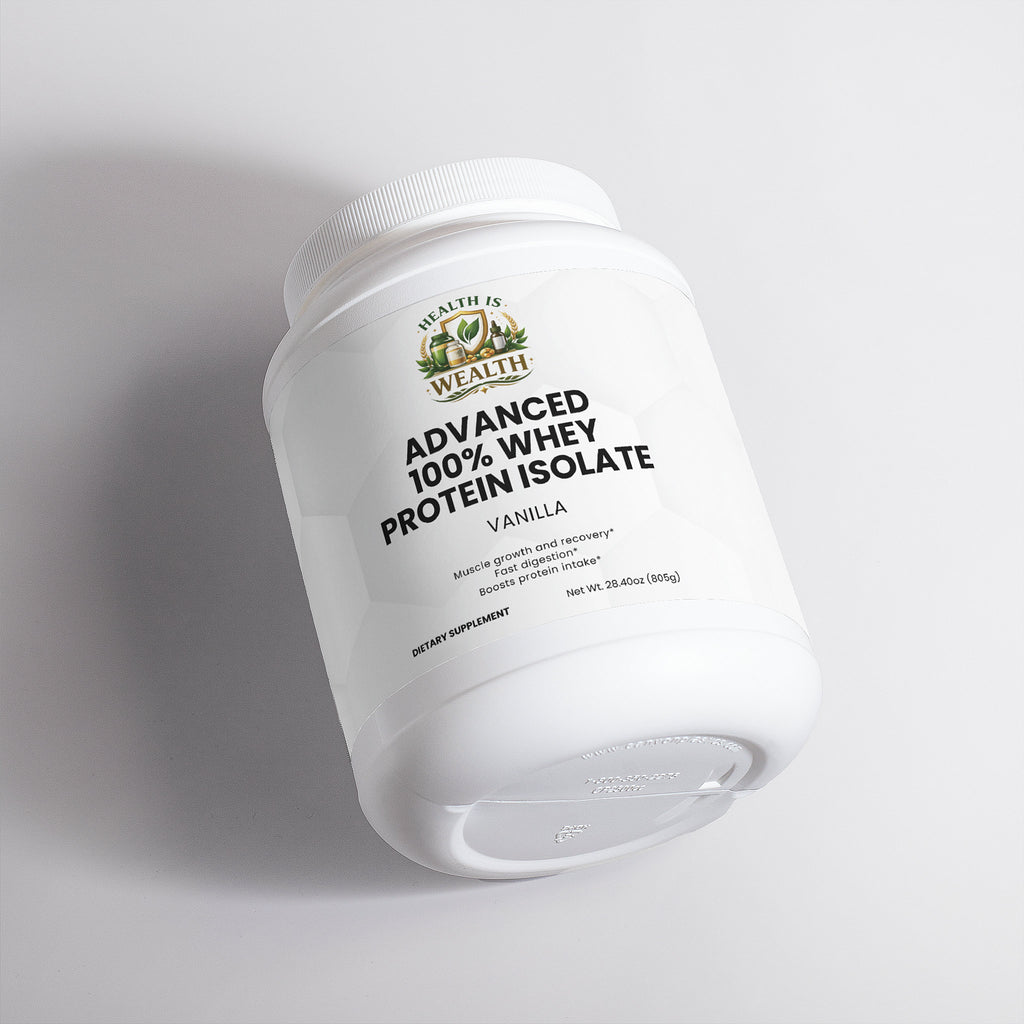 Advanced 100% Whey Protein Isolate (Vanilla)