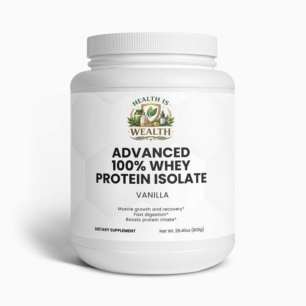 Advanced 100% Whey Protein Isolate (Vanilla)