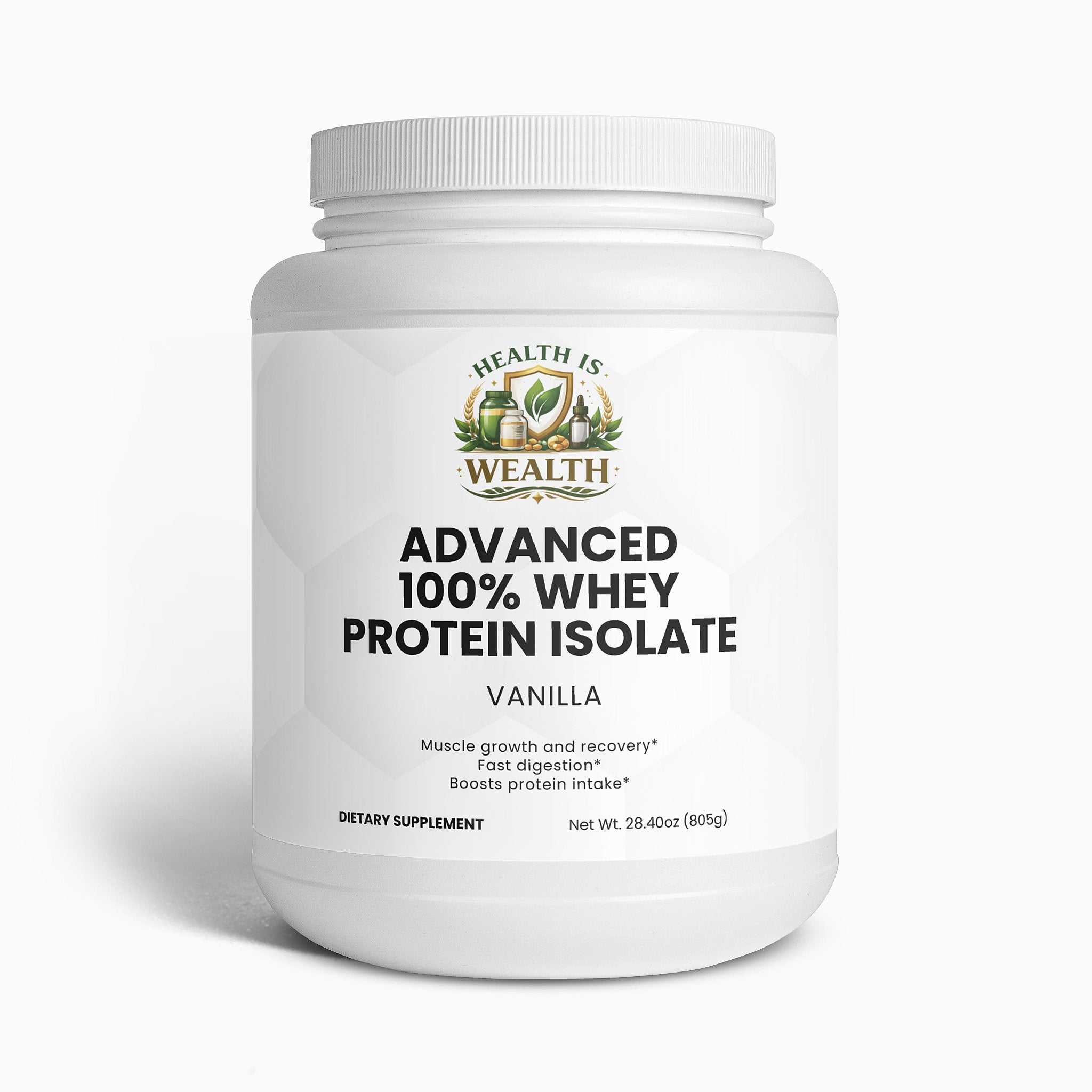 Advanced 100% Whey Protein Isolate (Vanilla)